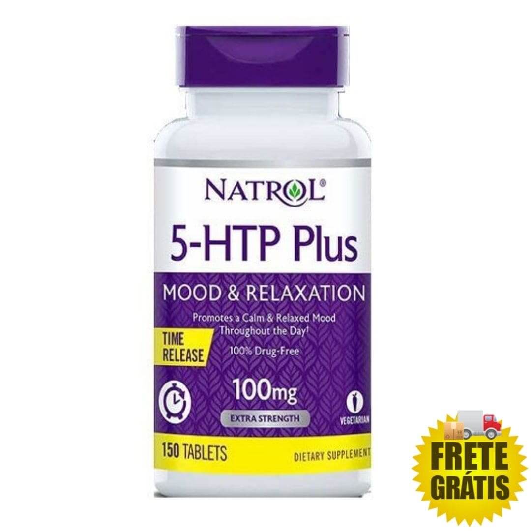 5-HTP Plus Natrol 100mg - 150 tabletes