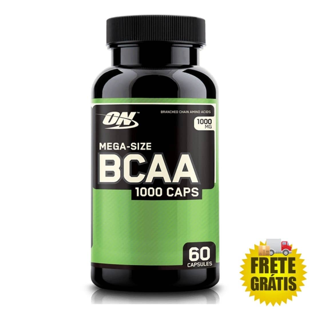 BCAA 1000 ON - Optimum Nutrition - 60 cápsulas