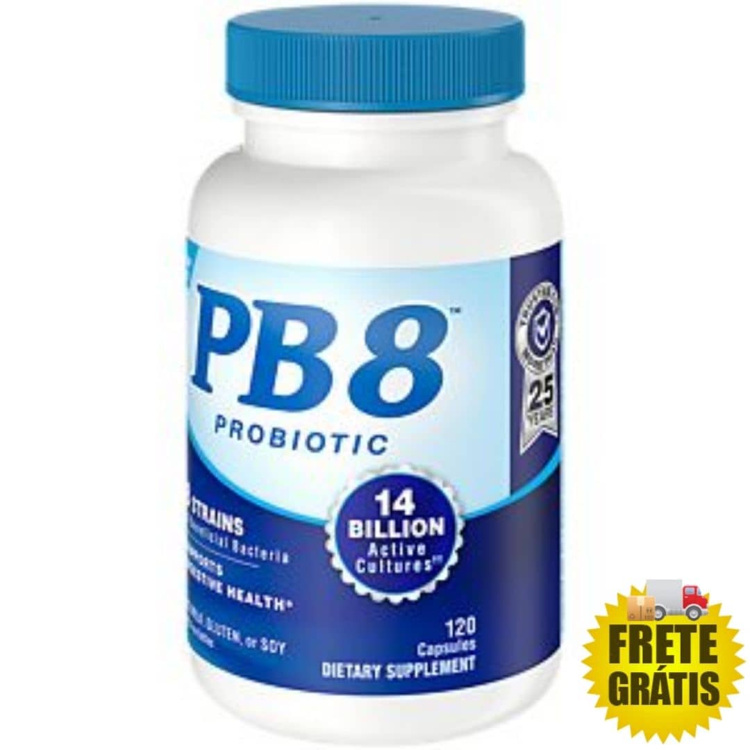 Probiótico PB8 - 120 cápsulas