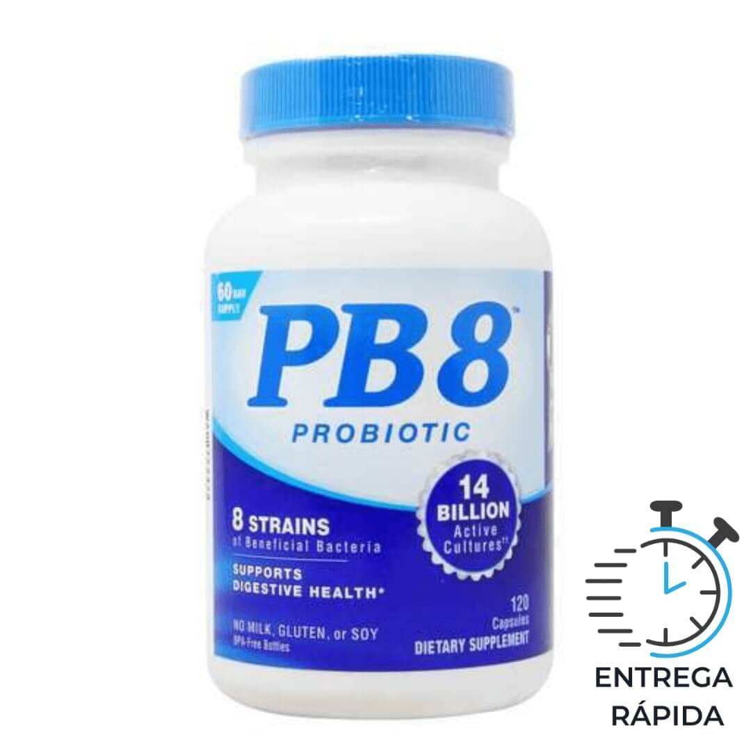 Probiótico PB8 120 cápsulas - ENTREGA RÁPIDA