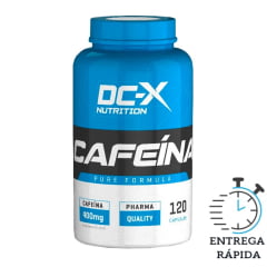 Cafeína 200mg DC-X - 120 cápsulas