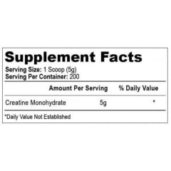 Creatina Monohidratada Hi-Tech Pharmaceuticals - 1000g (1kg)