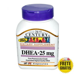 DHEA 25mg 21st Century - 90 cápsulas