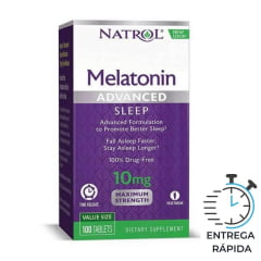 Melatonina Natrol Advanced 10mg - 100 tabletes