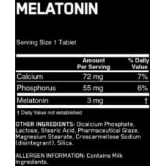 Melatonina ON - 100 comprimidos de 3mg (VAL: fev/23)