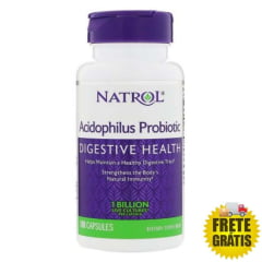 Probiótico Natrol 100mg - 100 cápsulas